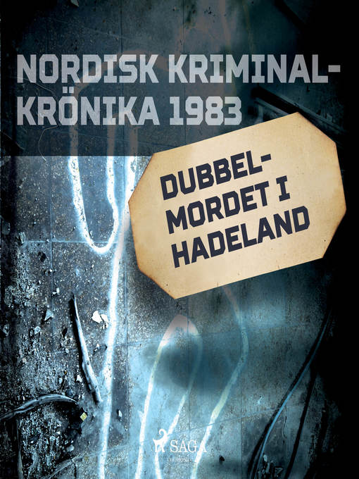 Title details for Dubbelmordet i Hadeland by Diverse - Wait list